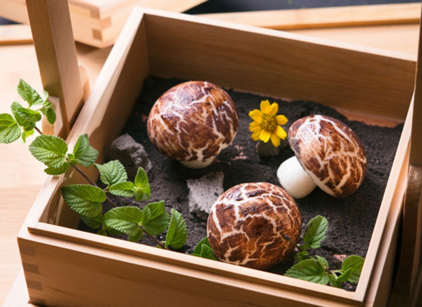 Steamed truffle mushroom buns (3 pieces) Conrad Manila estore